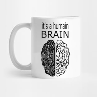 its a humain brain Mug